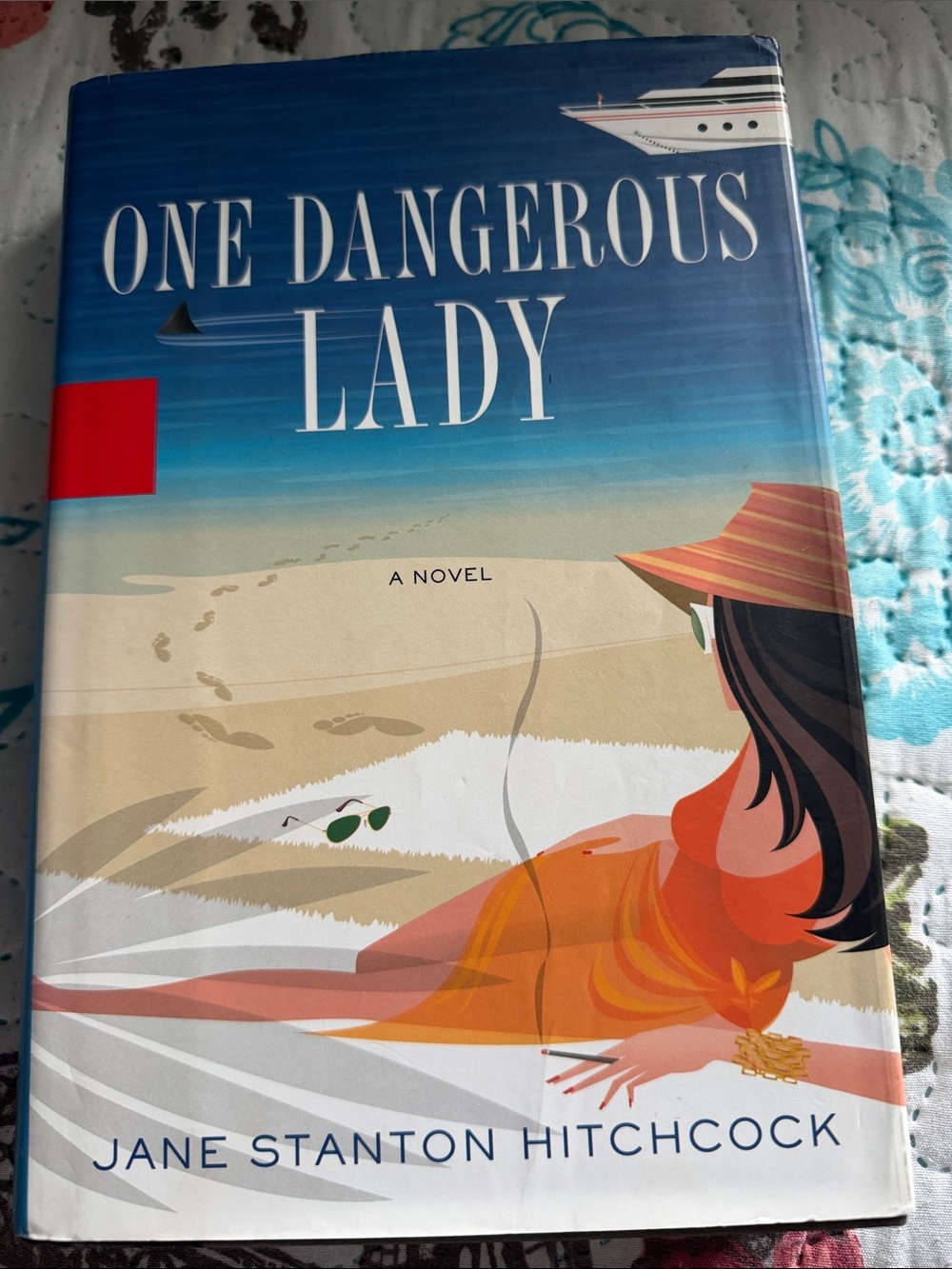 Chronicle Books One Dangerous Lady - Blue, Orange, White